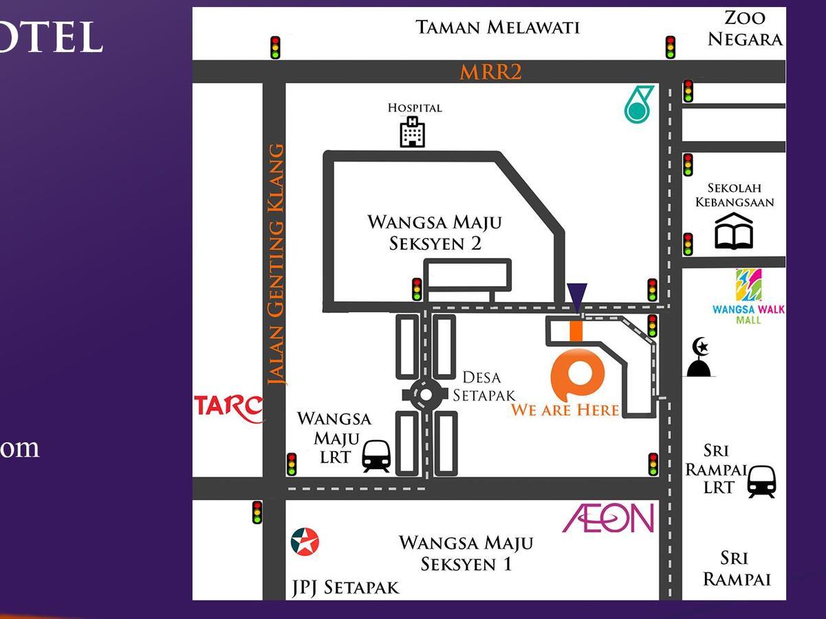 Orange Premier Hotel Wangsa Maju Куала-Лумпур Экстерьер фото